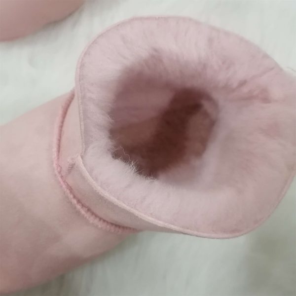 Indulge in Luxury: Pink Plush Bed Socks