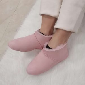 Ultimate Relaxation: Pink Cozy Bed Socks